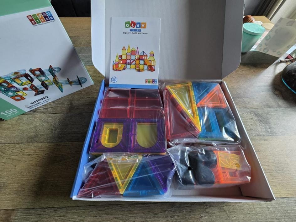 olvy magnetic tiles
